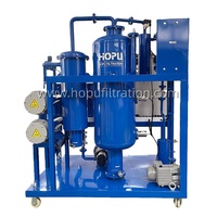 Nouvelle machine de filtration sous vide compacte HOPU pour le moulage par injection et l'huile de transformateur 380V triphasée