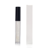 Brillant à lèvres scintillant transparent de maquillage végétalien de marque de distributeur de haute qualité avec logo personnalisé