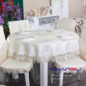 Nappe ronde en tissu de style européen, nappe rectangulaire pour <span class=keywords><strong>table</strong></span> à thé, nappe pour coiffeuse, couverture pour four à micro-ondes, serviette en gros - Product Image 4