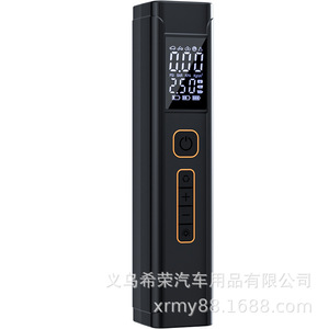 Pompe à pneus électrique sans fil 3x1500mAh avec écran numérique, portable et multifonctionnelle pour voiture, vélo, moto et gonflage de ballons - Product Image 3