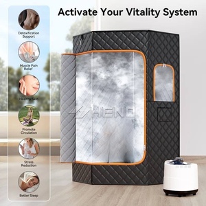 Tente de sauna à vapeur personnelle - Matériel imperméable, 9 réglages de chaleur et minuterie automatique de <span class=keywords><strong>1</strong></span> heure - Product Image 3