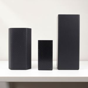 Tubos de Fieltro de Carbono Negro Mate 3K de 5mm de Grosor, Surtido Multitamaño para Soportes Industriales, Estructuras de Drones y Proyectos DIY - Product Image 1