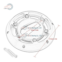 Protection anti-chute du moteur CQHZJ pour Yamaha TMAX530 TMAX500, protection inférieure de la moto