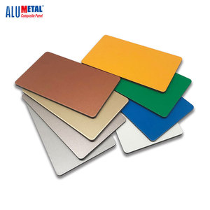 Tấm ốp tường thiết kế hiện đại Alumetal cho phòng tắm căn hộ, bền, chống thấm, tấm hợp kim nhôm 4mm, chống cháy A2 - Product Image 1