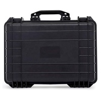 Valise de transport robuste 470*357*176MM en plastique étanche avec mousse personnalisée pour une sécurité accrue