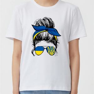 T-shirt d'été pour fille en coton avec imprimé motif, tee-shirt décontracté My Homeland Fashion à manches tombantes - Product Image 5