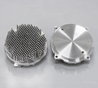 Modul Pendingin Aluminium Sunflower Pin Fin CNC Machined dengan Disipasi Panas Tinggi untuk Perakitan Pendinginan Elektronik Industri