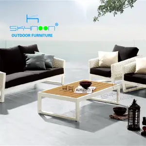 HD tasarım dış mekan mobilyası bahçe kanepe havuzu lounge sentetik rattan bahçe sıcak satış hd tasarımlar açık (22013)