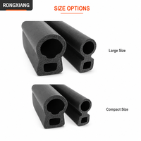 Bande d'étanchéité en mousse EPDM adhésive spéciale, semi-circulaire et creuse, pour boîtes de distribution et applications routières, taille personnalisable