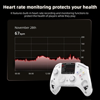 Manette de jeu sans fil ANBERNIC RG G01 avec joystick à effet Hall pour PC, Switch, Android, iOS - Contrôleur de jeux