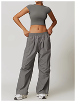 Ensemble de vêtements de sport pour femmes avec logo personnalisé, 2 pièces, vêtements de sport actifs, survêtement de yoga, taille plus, imprimé unique, personnalisable