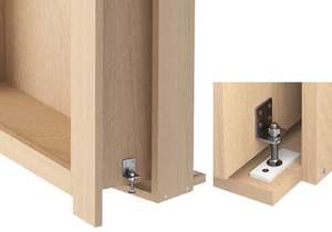 Bisagra de <span class=keywords><strong>Puerta</strong></span> de Estantería Oculta Personalizada, Invisible, Habitación de Pánico, Murphy, <span class=keywords><strong>Puerta</strong></span> Oculta - Product Image 5