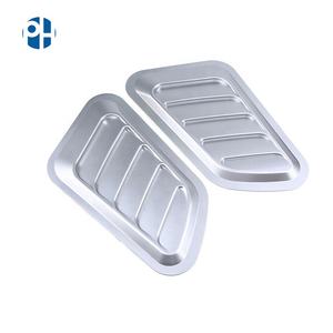 2 PCS कार स्टाइल स्टिकर एबीएस कार सजावटी हवा का प्रवाह सेवन स्कूप बोनट वेंट कवर डाकू - Product Image 2