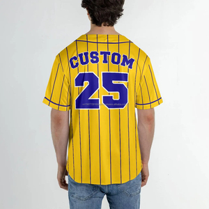 Custom Baseball Jersey Shirts Personalized Name and Number Stylish Club Fans Activewear Softball Usage - Product Image 3