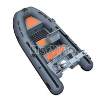 Bateau pneumatique à coque rigide en aluminium Hypalon haute vitesse de 3,6 m pour la pêche