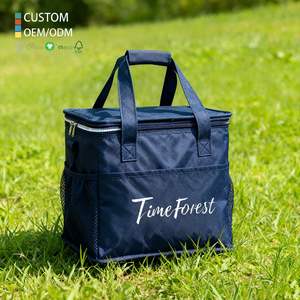 Compact Portable Thermal Insulated Cooler Bag Non Woven for Home Office Daily Lunch Carry Kids School Meal Storage Picnic - Product Image 1
