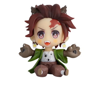 2.8 pouces 7CM Halloween Demoned Slayers Kamado <span class=keywords><strong>Nezuko</strong></span> Q Version <span class=keywords><strong>Mini</strong></span> Modèle Demoned Slayers Action Anime Figure - Product Image 5
