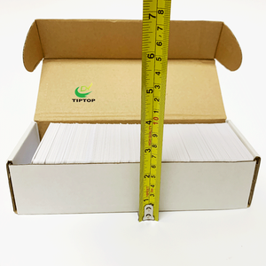 Tiptop-Hoja de plástico transparente de PVC, tarjeta de identificación de policarbonato para impresión de doble cara - Product Image 2