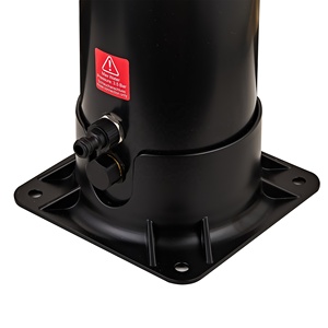 Douche solaire de jardin ronde CYEN 38L, résistante aux UV, à montage facile et utilisation <span class=keywords><strong>flexible</strong></span>, avec poignée - Product Image 6