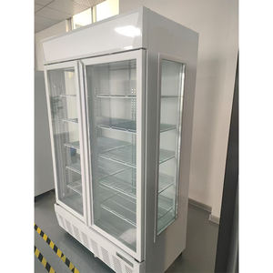 Süpermarket ticari 3-Door soğuk içecek dondurucu Cola bira dikey ticari içecek vitrin ile tekerlekler - Product Image 5