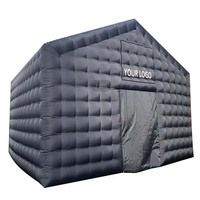 Grande tente gonflable blanche de 28x18Ft avec lumière LED pour événements en plein air pour adultes de l'usine Inflatables