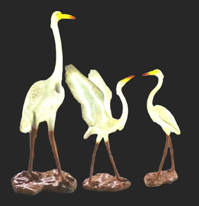 Lámpara Elegante con Motivo de Garza, IP65, Luces Decorativas para Parques, Jardines y Exhibiciones Festivas al Aire Libre - Product Image 1