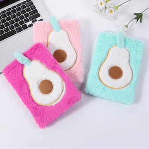 2022 Fluffy Plush Notebook Custom Kawaii Cartoon Animal Cover <b>Diary</b> for Kids <b>Girls</b> Students - Product Image 5