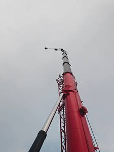 מנוף משאית הידראולי 100 טון STC1000C6-8 עם זרוע של 87 מטר - מבוקש מאוד גובה הרמה למכירה - Product Image 3