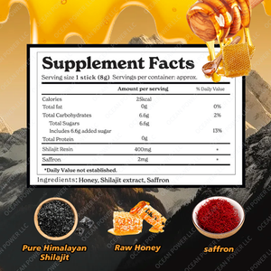 Vente en gros OEM de bâtonnets de résine de Shilajit pur et biologique, 30 bâtonnets, bâtonnets de miel de Shilajit de l'Himalaya avec du miel biologique pour hommes - Product Image 5