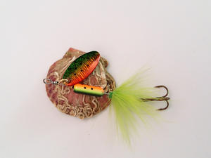 <span class=keywords><strong>Mortel</strong></span> Coq Queue Leurre De Pêche Dur Spinner Appâts Métal Spinnerbait 4g Inline Spinner Leurre pour Bass Truite Saumon - Product Image 5