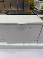 Congélateur horizontal OEM/ODM 250L haute capacité avec dégivrage manuel, prise en charge de la langue française, pour usage domestique