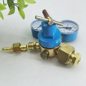 Rus tarzı OXY gaz sanayi pirinç malzeme basınç regülatörü gaz kesme ekipmanları gaz regülatörü - Product Image 2