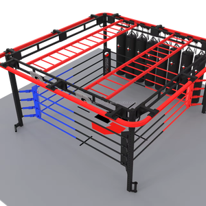 Sàn tập thể dục di động 5x5m với thiết bị tập võ thuật, boxing, kickboxing - Product Image 1