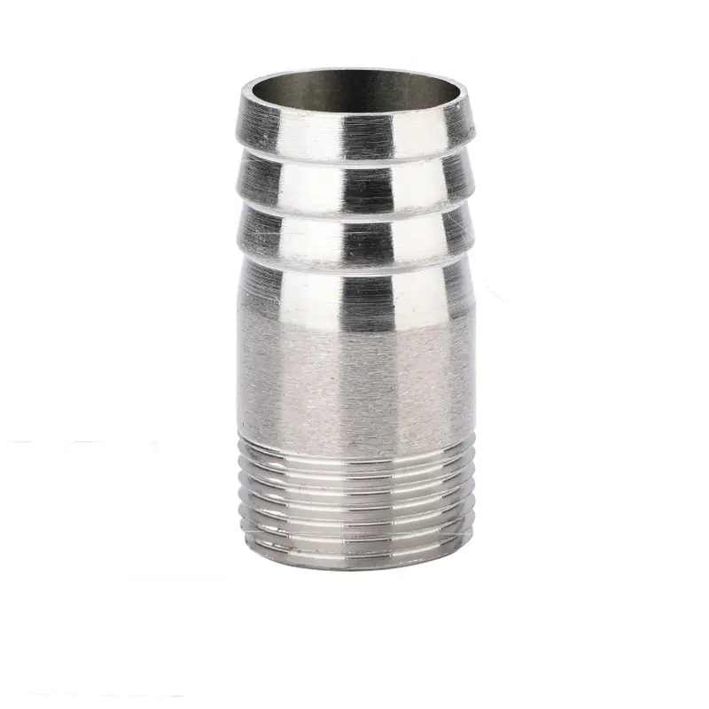 Sanitary Stainless Steel Thread Hose Barb Compatible Hose Coupling Fitting Food Grade Adapter