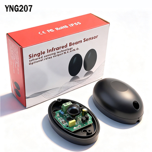 Cảm biến tia hồng ngoại đơn IP55 chống nước 20m hệ thống báo động chống trộm cảm biến quang điện an toàn tia hồng ngoại DC 12-24V - Product Image 1