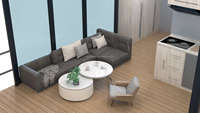 Yacht de luxe Allhouse HB-1000 avec construction en alliage d'aluminium pour le divertissement familial et les repas en bord de mer