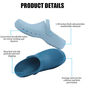 Sabots légers en EVA ANNO pour salle blanche avec semelle intérieure amovible, certifiés CE pour laboratoire scientifique - Product Image 3