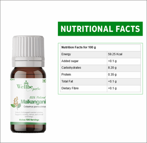 Gotas de Extracto de MALKANGANI | Celastrus paniculatus |   Mejora de la memoria, salud cerebral, función cognitiva | Frascos cuentagotas de 30 ml - Product Image 2