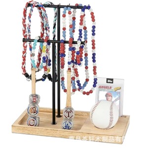 Cross-border wooden champion ring storage rack, <b>desktop</b> dripping necklace and medal collection rack, bracelet and jewelry ring - Product Image 5