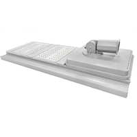 Lampadaire Solaire LED Extérieur en Aluminium Pur IP65 Étanche avec Batterie LiFePO4 et Contrôleur MPPT, Garantie 3 Ans