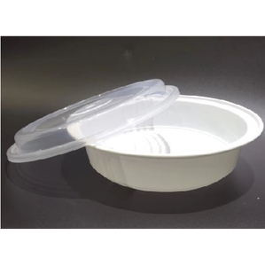 Round Meal Prep Food Storage Containers With Lids BPA Free Reusable Microwave <b>Freezer</b> 3 Compartment Takeaway Food Storage <b>Boxes</b> - Product Image 1
