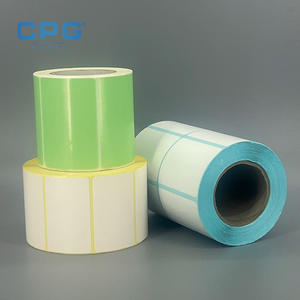 Etiqueta Adhesiva Térmica Premium Impermeable y Resistente al Aceite de 4x4 Pulgadas y 2x3 Pulgadas, 125 g/m², para Precios en Estantes de Supermercados y Comercios Minoristas - Product Image 1