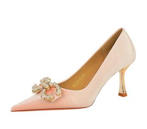 Chaussures pour femmes, escarpins à talons aiguilles fins et pointus, à paillettes, sexy, tendance, pour mariage, printemps - Product Image 2