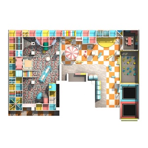 Equipo de Juegos Interior Moderno de Alta Calidad, Centro de Juegos de Aventura, Equipo de Juegos Interior para Niños - Product Image 3