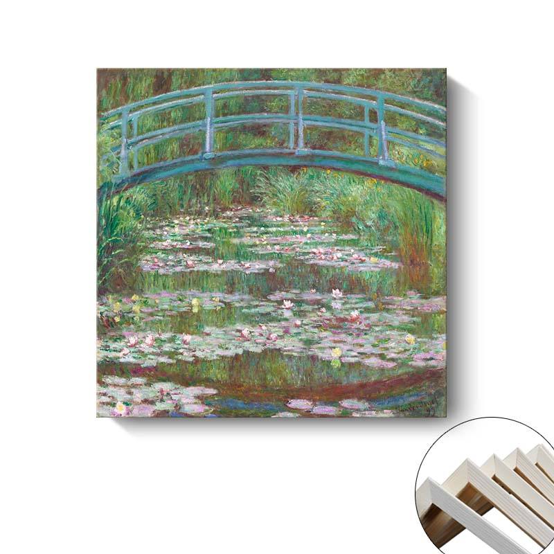 2.7cm pine inner frame + canvas painting 04