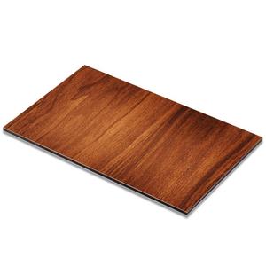 De aluminio de grano de <span class=keywords><strong>madera</strong></span> de panel compuesto de pared interior material decorativo acp exterior fachada de edificio - Product Image 1