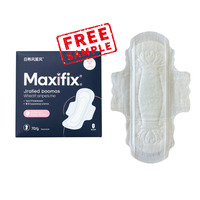 Échantillon gratuit de serviettes hygiéniques organiques ultra-minces OEM Serviette de maternité respirante pour femmes Serviettes jetables