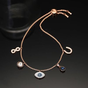 Neues Kreatives Persönliches Augen-Motiv Magisches Auge Hufeisen-Anhänger Armband Verstellbares Armband Sonnenfigur Acht Armband - Product Image 2