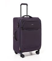 Valise en tissu Oxford 28 pouces, bagage à roulettes extensible grande capacité, étanche