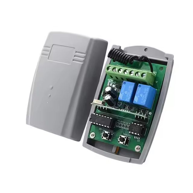 12-24VDC Universal 433MHZ RF Remote Control Receiver for Garage Door RF433.92Mhz Rolling Code Receiver